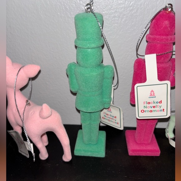 Target Bullseye Playground Flocked Ornaments - Picture 9 of 14